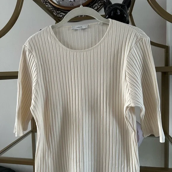 Vince cream sweater top - Picture 3 of 5